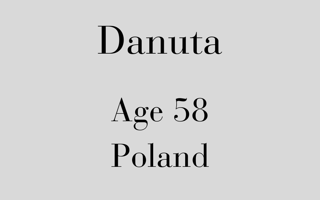 Danuta, Poland, Age 58