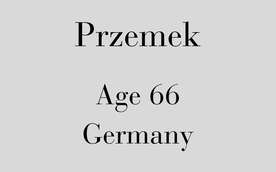 Przemek, Germany, Age 66