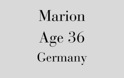 Marion, Germany, Age 36
