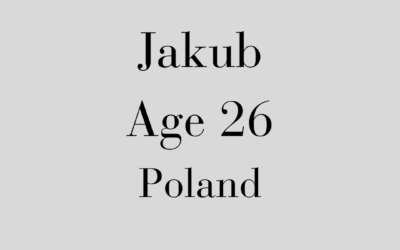 Jakub, Poland, Age 26