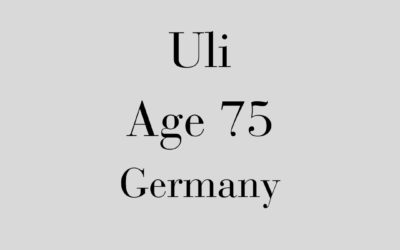 Uli, Germany, Age 75