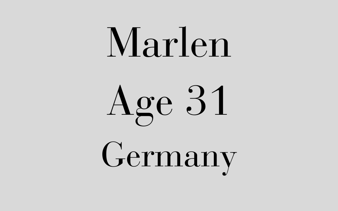 Marlen, Germany, Age 31