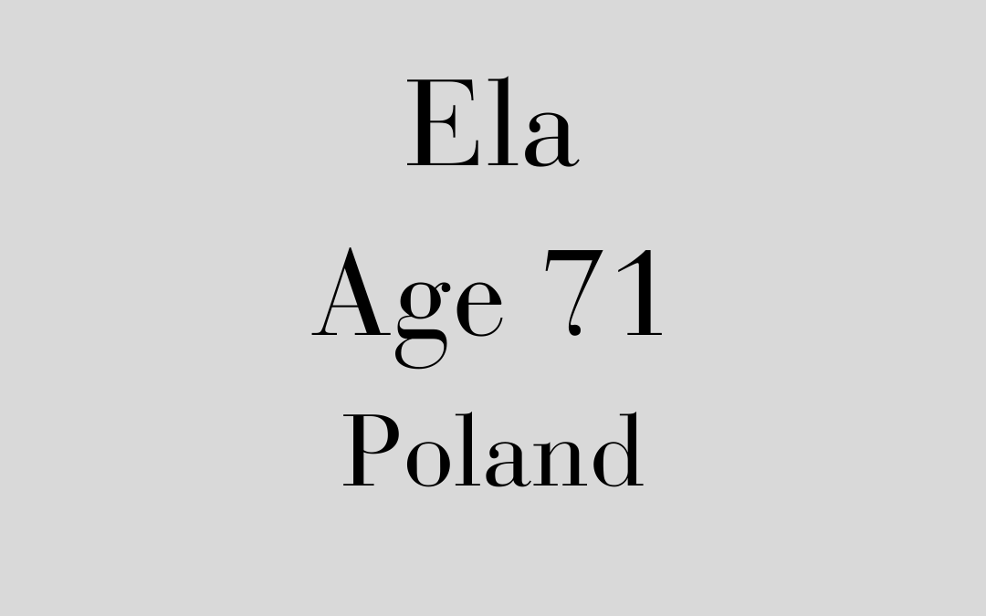 Ela, Poland, Age 71
